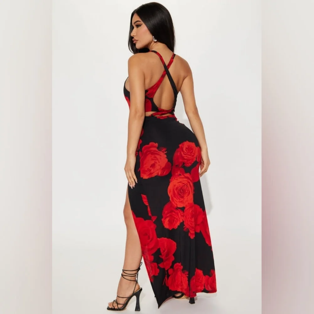 Mia Floral Maxi Dress Fashion Nova - Picture 2 of 8